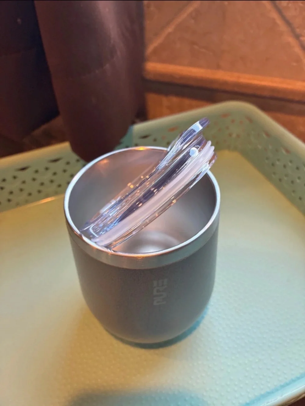 PURE Insulated Tumbler Cup Sip Top